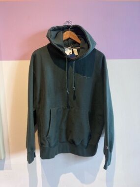 Champion Forest Green Pullover Hoodie